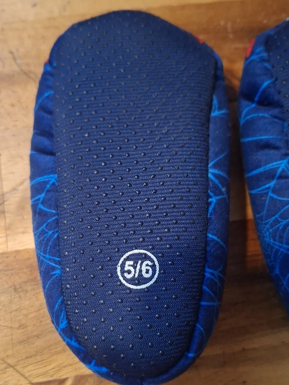 Toddler 5/6 Spiderman Slippers